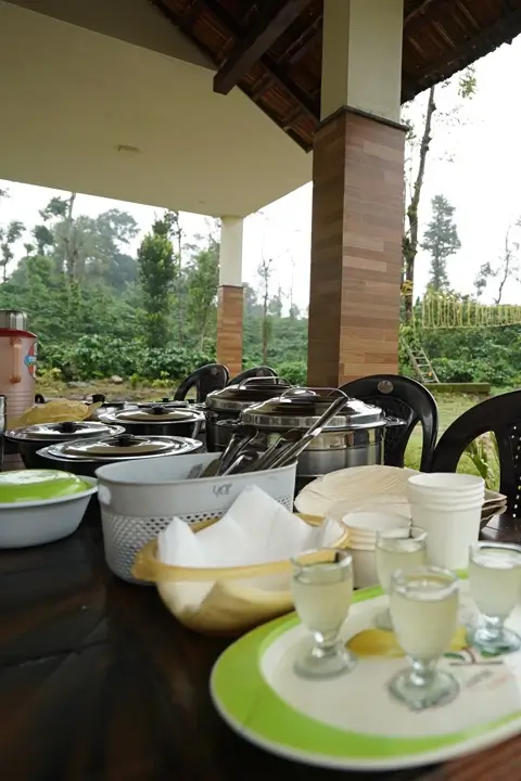 experience Malnad food at homestays in Chikmagalur