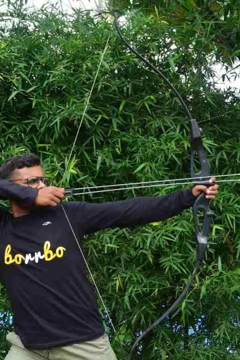 Archery activity at Suggee Resort, resort in Bangalore