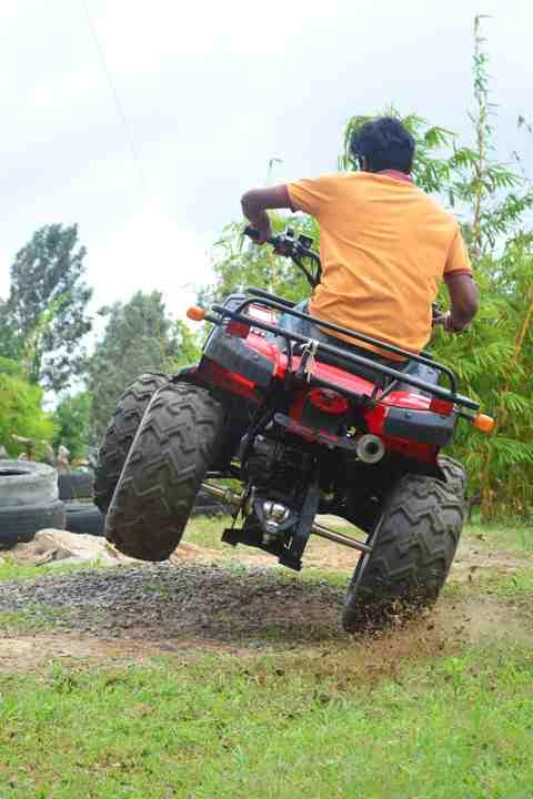 ATV Ride activity at Suggee Resort, Resort in Bangalore