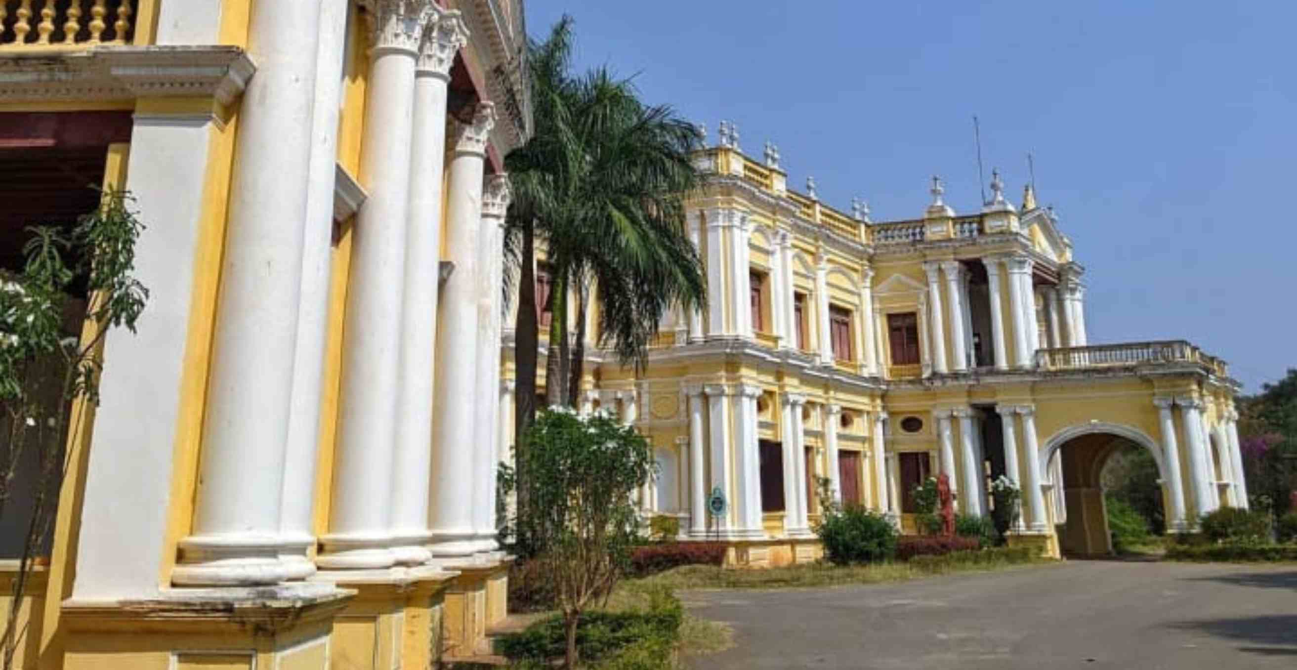 View of Jayalakshmi vilas mansion in mysore