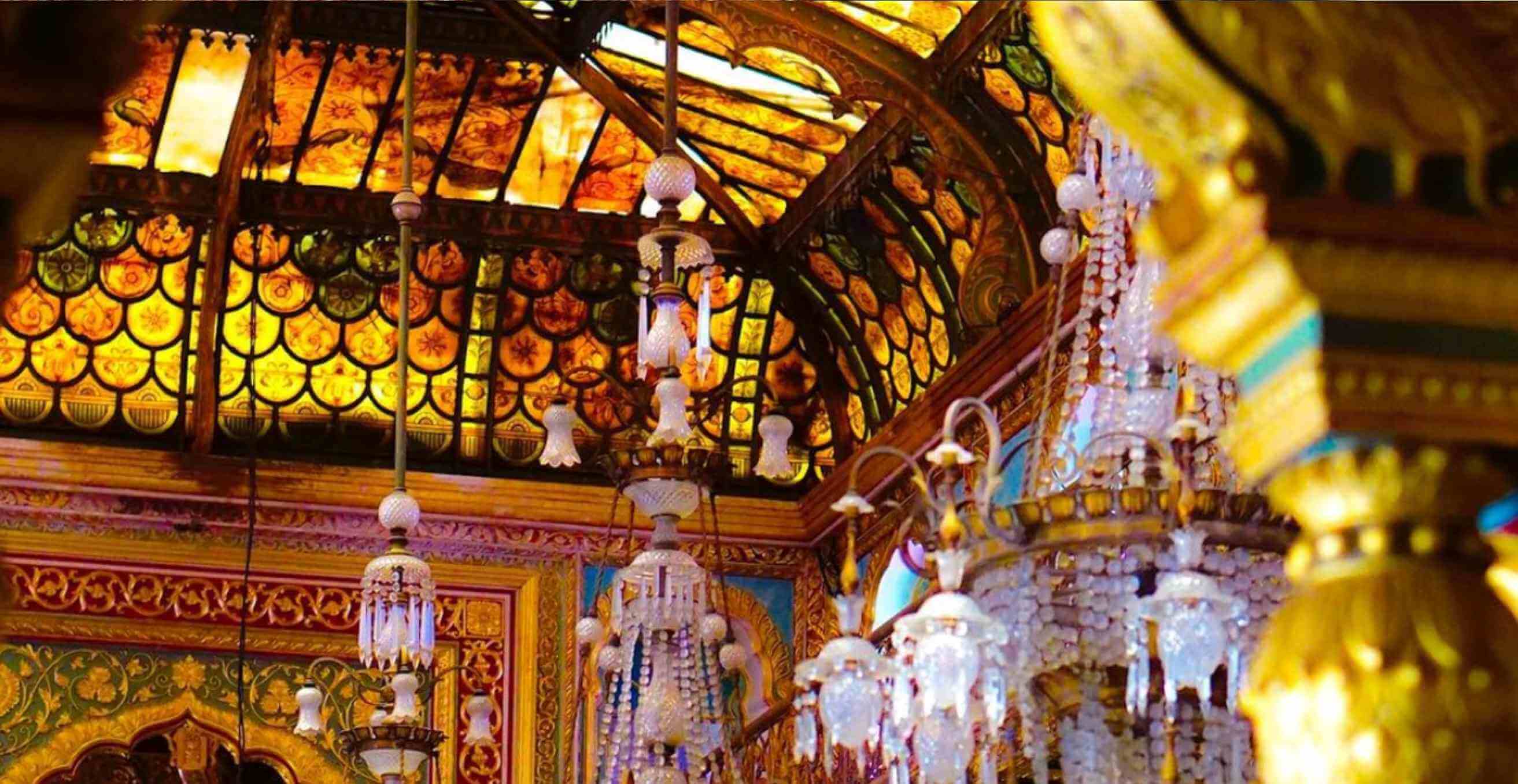 Interior of Mysore Palace