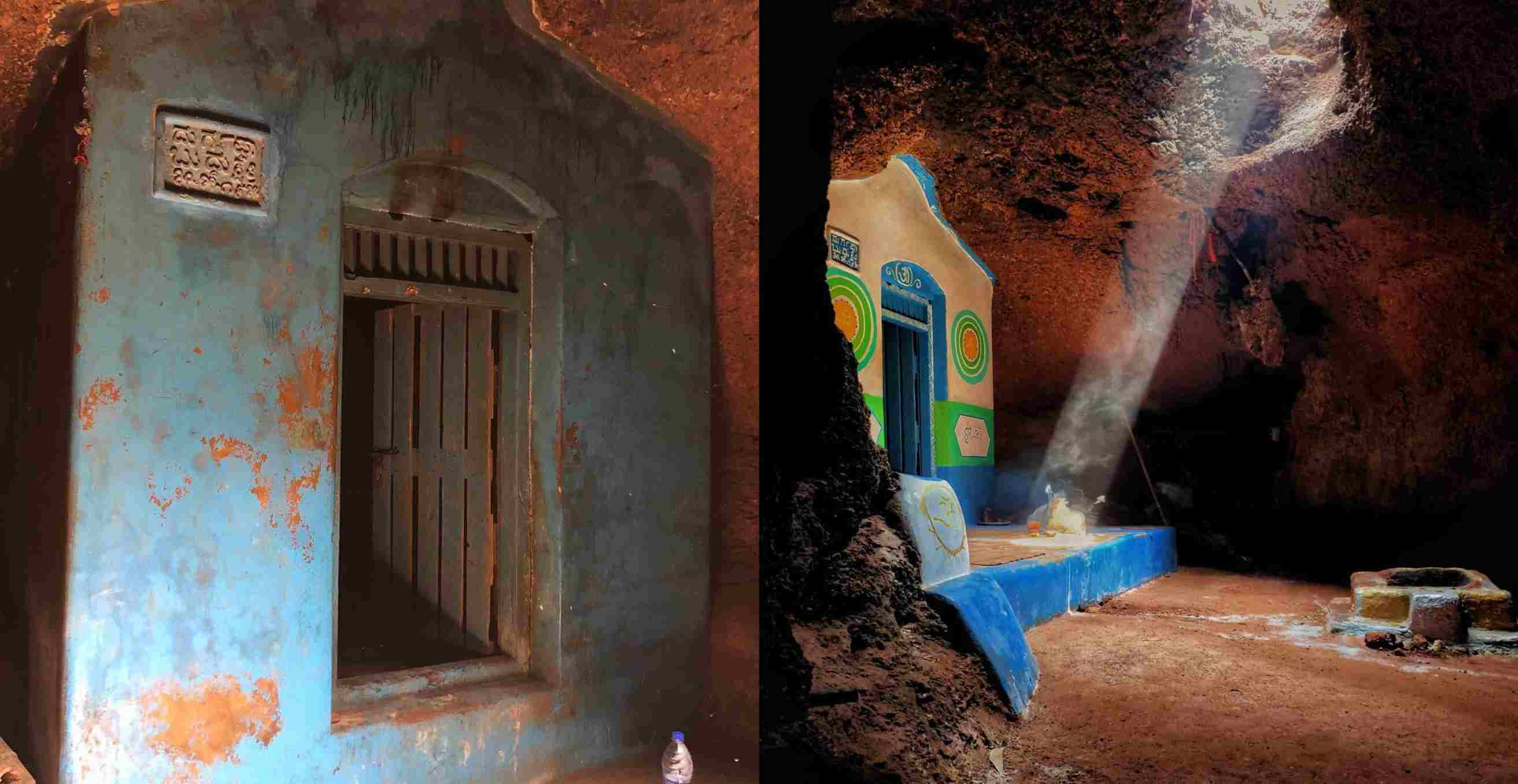 Inside view of Shiva cave