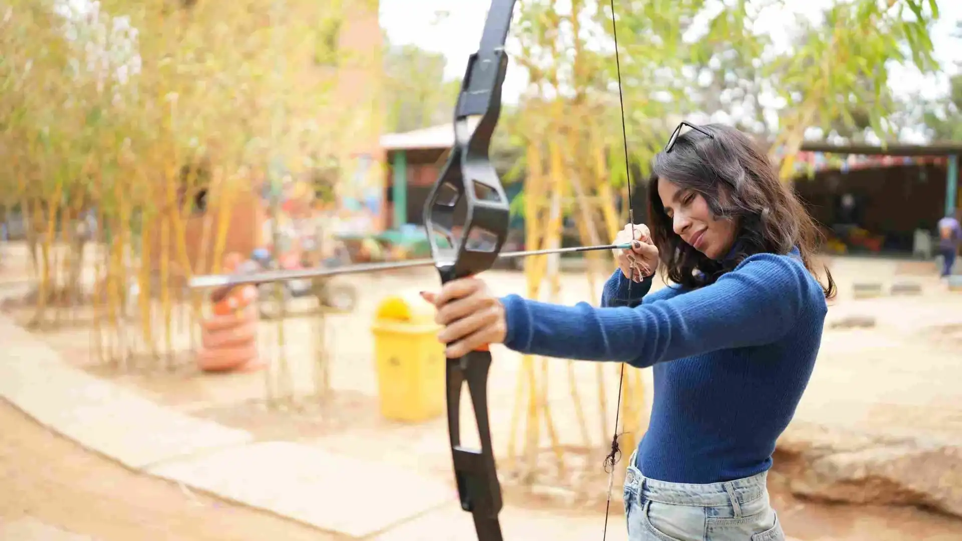 Archery activity at Suggee Resort Bangalore